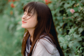 唯美清新治愈系日本美女图片写真